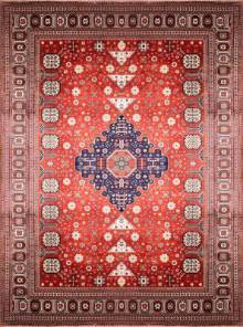 Шелковый Китайский ковер ручной работы 4.22x3