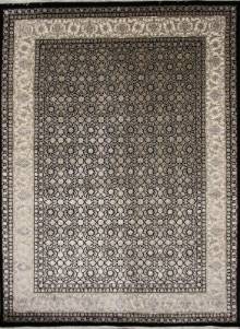 Индийский ковер ручной работы из шелка и шерсти 2.35x1.74