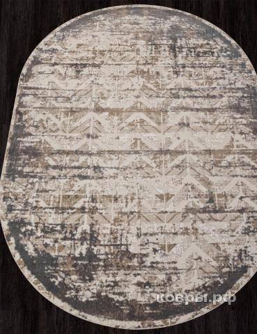 ковер Ковер ROZA SIESTA M035A BONE / GRAY Овал — фото 2