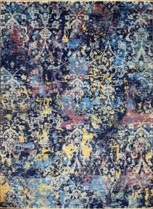 Шелковый Афганский ковер ручной работы Ruined Classics (Разрушенная классика) 4.21x3.08