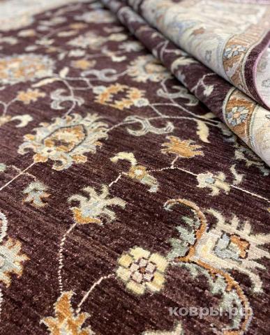 ковер ручной работы Шерстяной Афганский ковер ручной работы Сhoubi (Чуби) 3.01x2.42 — фото 2