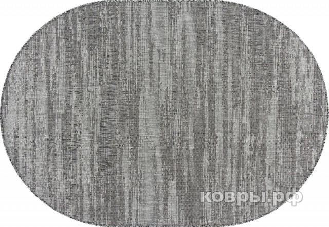 ковер Ковер MERINOS KAIR S143 DARK GRAY Овал