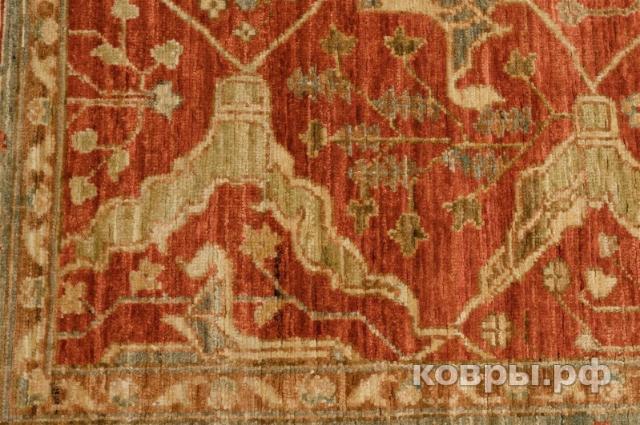 ковер ручной работы Афганский ковер ручной работы Чуби 1.05x3.85м — фото 15