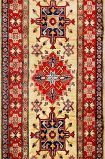 Афганский ковер ручной работы Казах 0.81x1.89м
