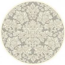 Вискозный ковер в форме круга Genova 38011 656590 Вискозный ковер в форме круга Genova 38011 656590