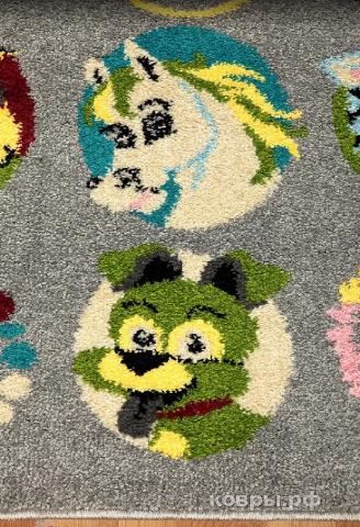 ковер Agnella Funky Top Sus graphite — фото 4