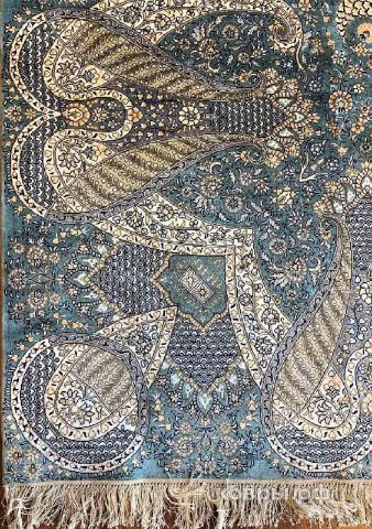 ковер ручной работы Шелковый Китайский ковер ручной работы 3.02x2.46 — фото 2