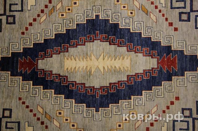 ковер ручной работы Шелковый Афганский ковер ручной работы Kilim (Килим) 2.37x1.68 — фото 2