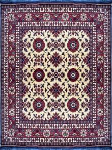 Афганский ковер ручной работы из шелка и шерсти Merinos (Меринос) 3.85x3.1