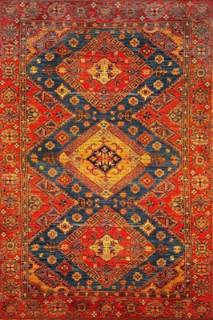 Афганский ковер ручной работы Чуби 1.85x2.68м