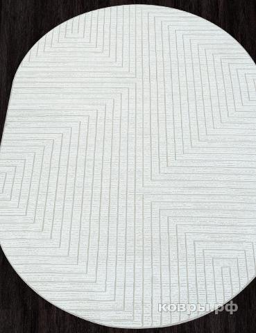 ковер VALENTIS SIROCCO E256AC WHITE / BEIGE Овал — фото 2