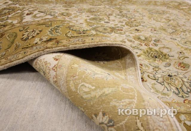 ковер ручной работы Индийский ковер ручной работы из шелка и шерсти Agra (Агра) 2x1.4 — фото 3