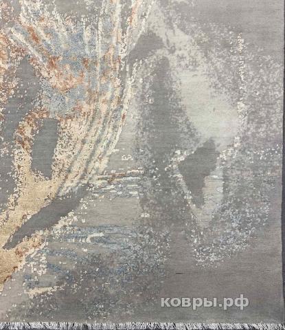 ковер ручной работы Индийский ковер ручной работы из шелка и шерсти 3.1x2.46 — фото 3