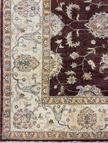 ковер ручной работы Шерстяной Афганский ковер ручной работы Сhoubi (Чуби) 3.01x2.42 — фото 3