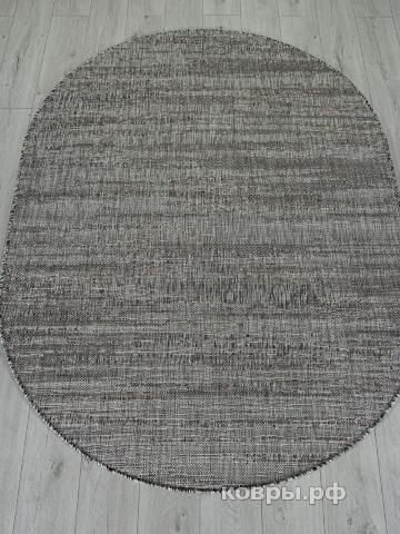 ковер Ковер MERINOS KAIR S143 DARK GRAY Овал — фото 2