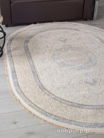 ковер Ковер DURKAR Jasmine 30950U CREAM / CREAM Овал — фото 4