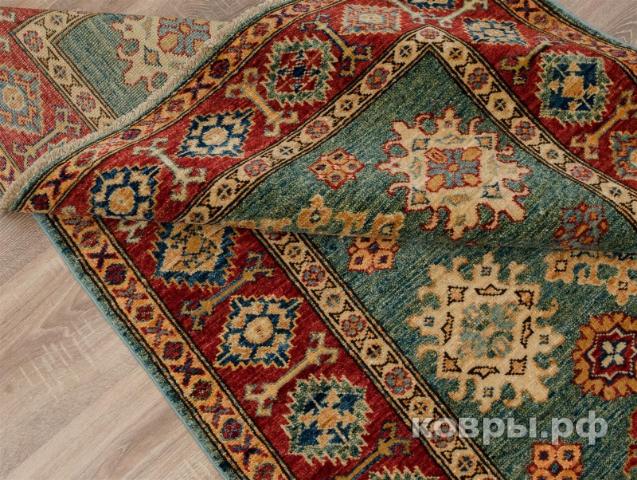 ковер ручной работы Пакистанский ковер ручной работы Казах 1.18x1.88м — фото 10