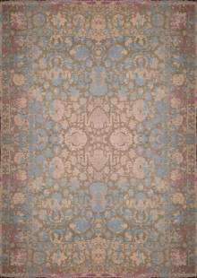 Индийский ковер ручной работы из шелка и шерсти Rajkumar (Ражкумар) 3.46x2.45