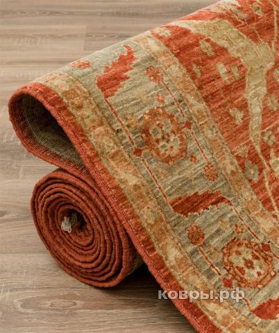 ковер ручной работы Афганский ковер ручной работы Чуби 1.05x3.85м — фото 16