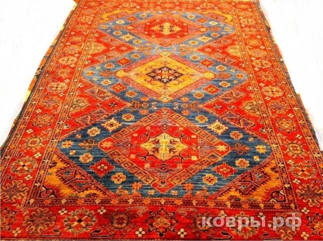 ковер ручной работы Афганский ковер ручной работы Чуби 1.85x2.68м — фото 2