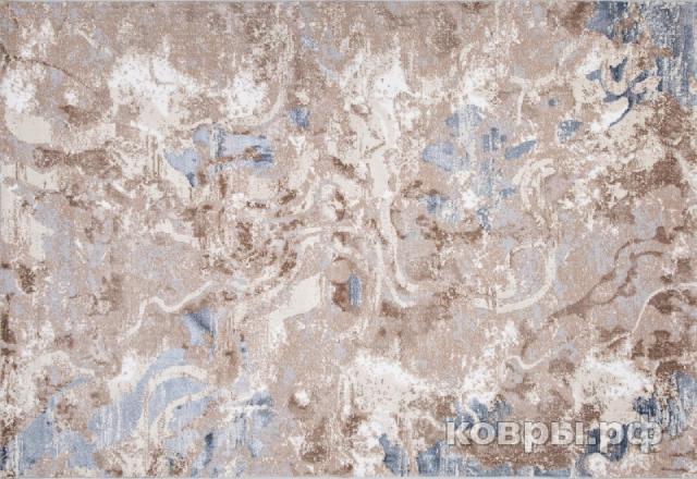 ковер ARDA PERU D070B CREAM SHIRINK / BLUE FDY
