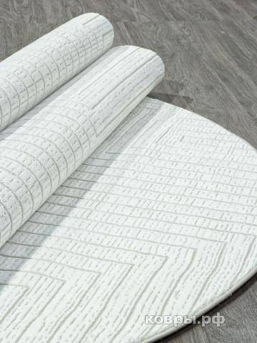 ковер VALENTIS SIROCCO E256AC WHITE / BEIGE Овал — фото 3