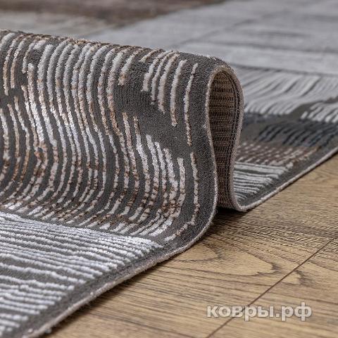 ковер Турция Luna 05173A ANTRASIT / A.MAVI овал — фото 2