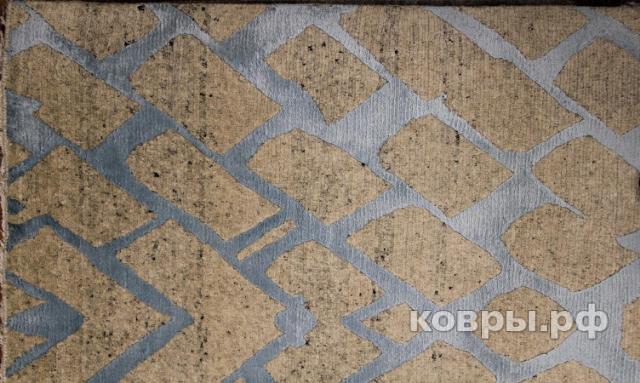 ковер ручной работы Индийский ковер ручной работы из шелка и шерсти 2.99x2.45 — фото 2