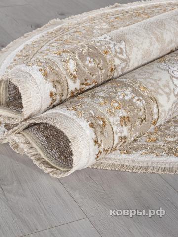 ковер Ковер KARDELEN MOSSO 27226A BEIGE / BEIGE Овал — фото 3