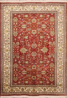 Шелковый Индийский ковер ручной работы Kashmir (Кашмир) 2.24x1.65