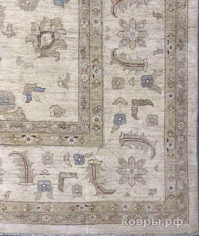 ковер ручной работы Шелковый Афганский ковер ручной работы Сhoubi (Чуби) 4.28x4.31 — фото 2