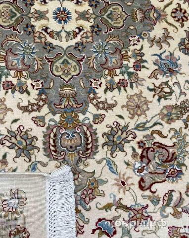 ковер ручной работы Шерстяной Афганский ковер ручной работы Tabriz (Табриз) 1.42x2 — фото 4