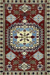 Кавказский ковер ручной работы Казах 1.25x2.15