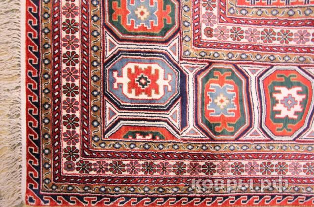 ковер ручной работы Шелковый Китайский ковер ручной работы 4.22x3 — фото 2