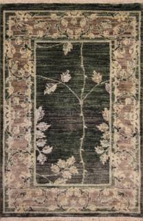 Шелковый Афганский ковер ручной работы Сhoubi Ziegler (Чуби Пакистан пара) 0.93x0.63