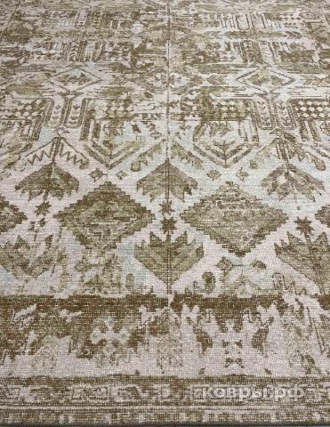 ковер ручной работы Шерстяной Индийский ковер ручной работы Vintage (Винтажный) 3.66x2.79 — фото 3