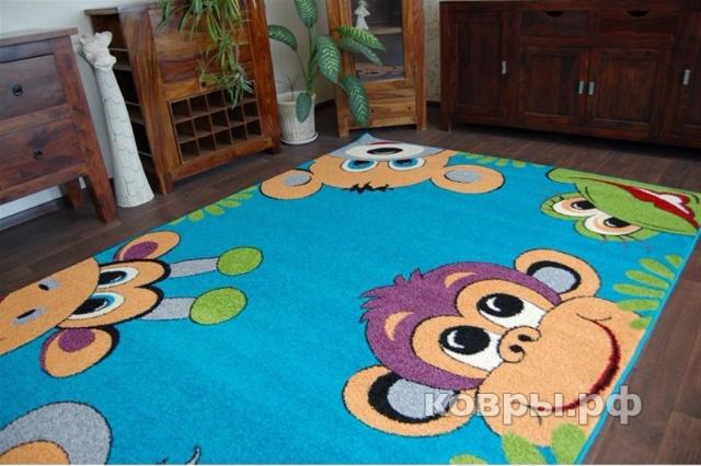 ковер Agnella Funky Top Tig emerald — фото 2