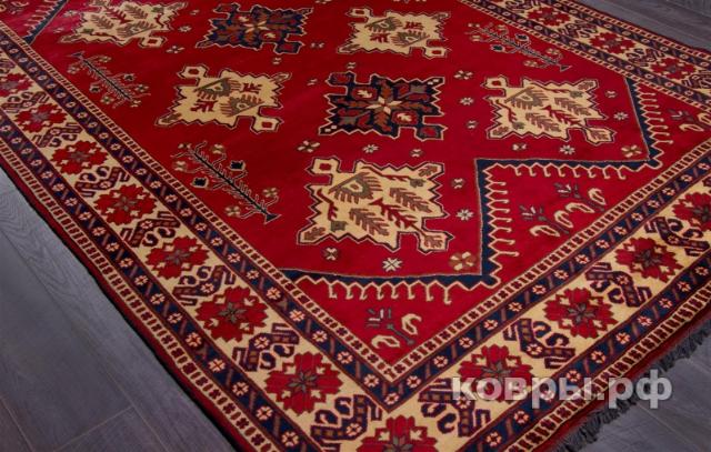 ковер ручной работы Пакистанский ковер ручной работы Меринос 2.12x3.03м — фото 10