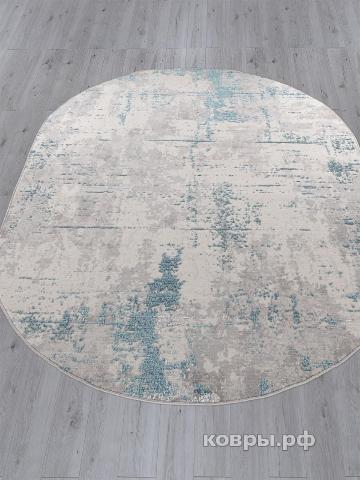 ковер Ковер MERINOS LIMAN F169 CREAM-D.BLUE Овал — фото 2