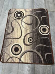 Коврик №995,серо-бежевый,размер 0,7 на 0,9 метра