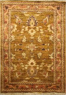 Шерстяной Афганский ковер ручной работы Сhoubi (Чуби) 1.13x0.81