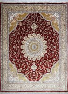 Шелковый Китайский ковер ручной работы 3.05x2.5