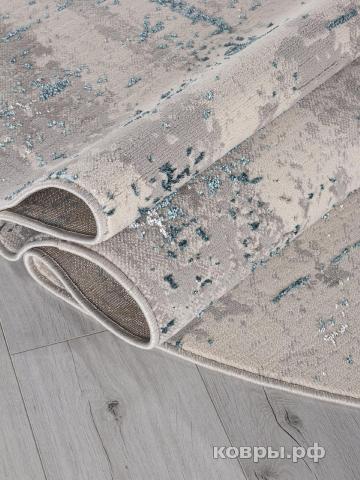 ковер Ковер MERINOS LIMAN F169 CREAM-D.BLUE Овал — фото 3