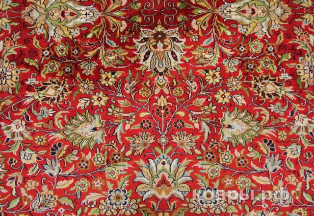 ковер ручной работы Шелковый Индийский ковер ручной работы Kashmir (Кашмир) 2.24x1.65 — фото 3