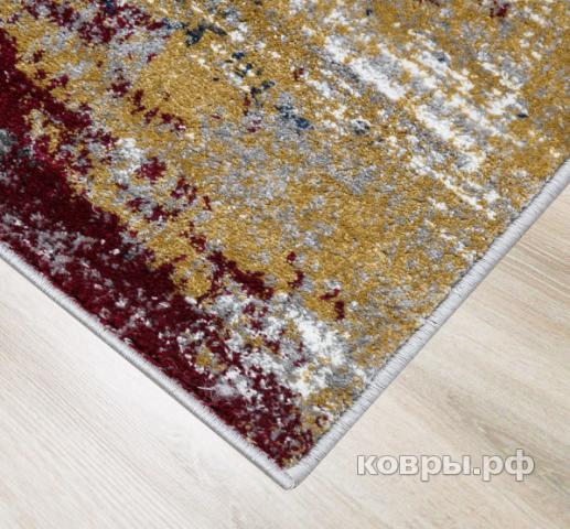 ковер MERINOS LONDON D838 gray-red — фото 2