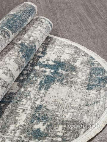 ковер KARDELEN MARMARIS 26941A GRY / BLUE Овал — фото 3