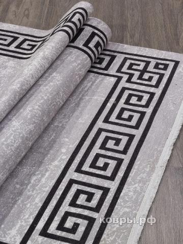 ковер ALPIN LOTUS AB194A GREY / BLACK — фото 3