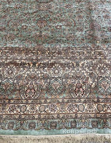 ковер ручной работы Шелковый Индийский ковер ручной работы Kashmir (Кашмир) 5.52x3.76 — фото 3