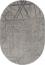 ковер Ковер MERINOS LIMAN F478 GRAY-BEIGE Овал