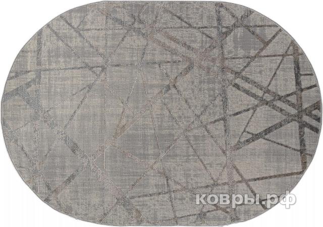 ковер Ковер MERINOS LIMAN F478 GRAY-BEIGE Овал